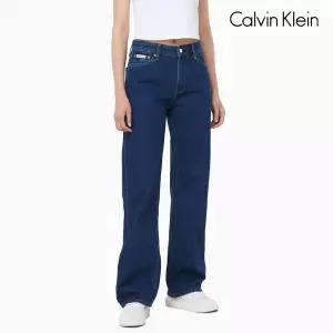 [CK진]여성 시그니처 90 s 스트레이트 트루 인디고 데님 47D901G