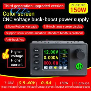 실험실 전압 공급 장치 SK150C DC 벅 부스트 컨버터 7-36V 모듈