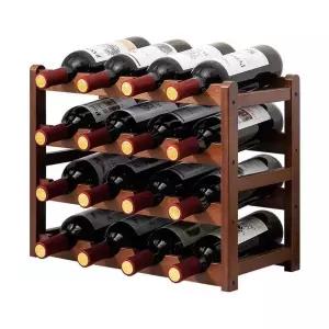 와인렉 업소용 원목 장식장 전시 와인랙 선반 와인