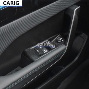 DONGFENG AEOLUS A30 20-23 호환  윈도우 버튼 패널 스티커 튜닝 카본 패턴 인테리어 자동차 필름 악세사리