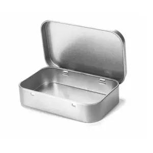 고품질 무지틴케이스 미니케이스 쿠키 무지 깡통 틴박스 사각 사각 (WFK9Z12)