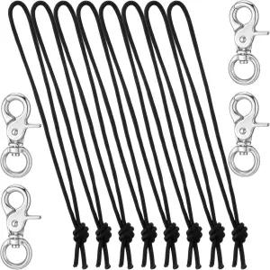 소울첸 2 여성 남성 바인딩 부츠를 위한 스노보드 목줄 코드 클립 조절 가능 스트랩 안전 바디 보드 교체