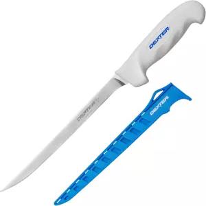 덱스터 아웃도어 8인치 SOFGRIP 유연 필레 나이프 엣지 가드 포함
