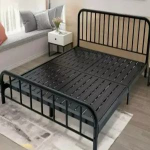 철제 조립식 침대 라지킹 프레임 더블 퀸사이즈 킹