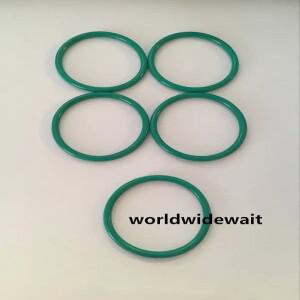 5x 산업용 녹색 불소 고무 O 링 오일 씰 210mm 외경 3.1mm 두께