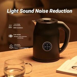 카모식 1000W 온도 조절 전기 주전자 스테인리스 스틸 이중층 방열 커피 차 주방 가전 110V/220V