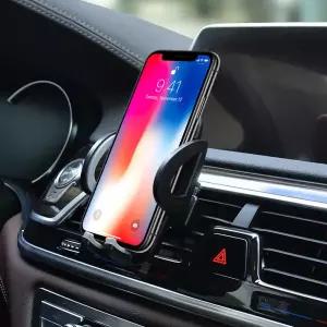 더뉴그랜저 19 차량용 핸드폰 거치대 휴대폰 송풍구 원터치 이지업