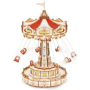 스윙라이드 DIY 우드퍼즐 회전그네 조명 EA02 놀이동산