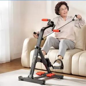 노인용 재활자전거 노인근력 자동 상하지 운동 자전거 실내자전거 근력 하체마비 실내 다리.