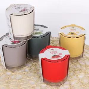 저면관수화분 봉선화 키우기 올인원 세트미니 실내식물 사무실 소형 키우기쉬운 집에서키우기쉬운 재배기