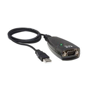 트립 라이트 키스팬 고속 USB-직렬 어댑터, PC 및 Mac, USB-A에서 DB9 RS232 남성, 3피트/0.91미터 케이블, 3년 보증(USA-19HS)