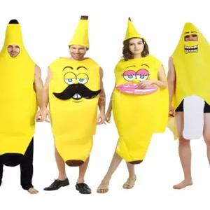 바나나옷 성인용 무대의상 파티옷 코스프레 코스튬 인형탈