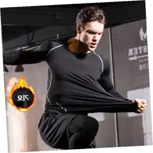 기모 트레이닝복 상하의 세트 남성 운동복 헬스웨어 겨울 보온 스포츠웨어 실내 피트니스복