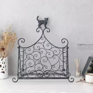 블랙 캣 테이블 보면대 엔틱 데코소품 메뉴판 독서대 인테리어 요리책