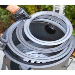 돌솥 솥티 가마솥 솥걸이 받침대 화덕 아궁이 드럼통