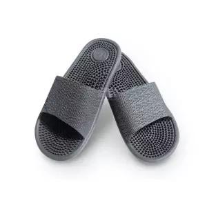 ( )EVA 쿠션왕 지압 거실화 슬리퍼 다크그레이 층간소음 실내화 사무실 학교 Free사이즈