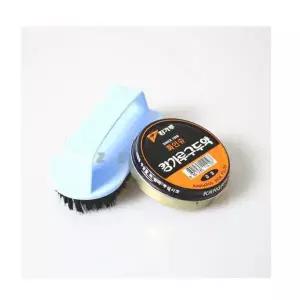 [골드스마일]가죽구두 광택 클리너 솔 검정 구두 관리 세트