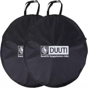 JEELAD 자전거 휠백 휠셋백 26인치 27.5인치 29인치 소프트 휠 여행용 산악 로드 케이스(블랙-2 팩 26인치)