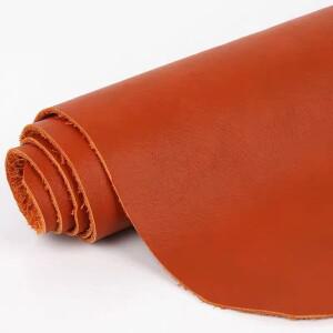 얇고  소가죽 오렌지색 노란색 고급 가죽 원단 유럽식 소파 등받이 둥근 의자 포장재