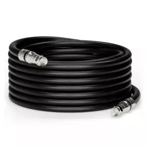 CIMPLE CO 동축 케이블 75피트 RG11 실내/외 듀얼 실드 고속 인터넷 위성 확장 CATV 자외선 저항 내후성