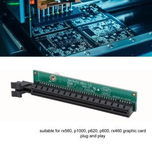그래픽 카드 어댑터 보드 네트워크 플레이트 01AJ940 MPN 플러그 앤 Rx560 GPU 용 정확한 크기