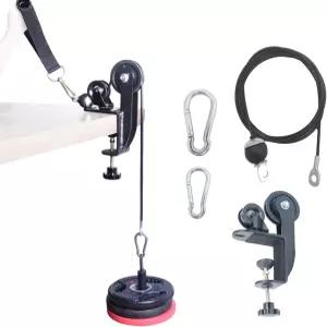 팔씨름 트레이닝 풀리 시스템 프로페셔널 팔뚝 운동 테이블 장비 로프가 있는 손목 케이블 기계