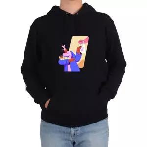 [하프클럽/]후드티 배달주문 운송중 배달중 아기엄마 아기용품그림 다양한