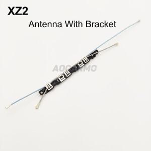 Aocarmo 호환 Xperia XZ2 H8216 Wifi 와이어 안테나 신호 커넥터 플렉스 케이블 브래킷 무선 주파수