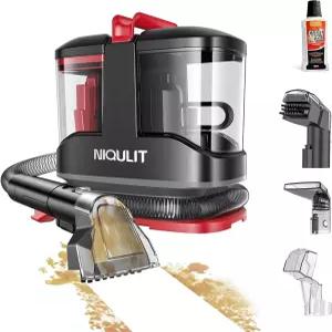 휴대용 카펫 청소기 - 러그 소파 자동차 애완동물 얼룩 및 머리카락을 위한 15Kpa 강력 흡입 실내 셀프