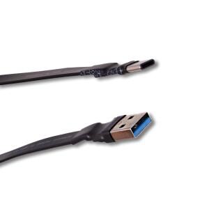 ADT-Link USB 3.1 to 플랫 리본 FFC 연장 케이블 GEN2 타입 C A FPV FPC 데이터 슬림 90도 앵글 남성 어댑