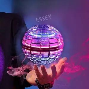 LED 물방울무늬블루 미니드론 매직볼 플라잉볼 선물용 날리는 손으로