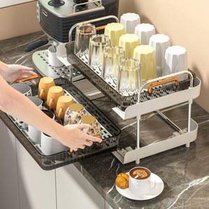 인테리어 미니찬장 진열대 컵보드 쇼케이스 카페인테리어 소품 수납장 선반 컵장 컵진열장