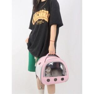 고양이 슬링백 작은 이동장 동물 슈가 쥐 기니피그 2마리용 앵무새 휴대용 글라이더 고슴도치 가방