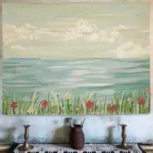 대형 포스터 유화 L 수평선 패브릭 (WFKBKT8)