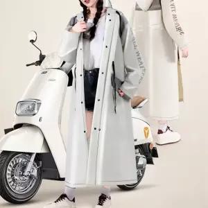 바이크 자전거 코트형 방수 우비 우의 레인 코트 코디 (WFKBWCS)