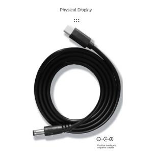 LED 라이트 노트북용 전원 케이블 컨버터 코드 C타입 PD 트리거 1M 길이 USB C 12V 5.5x2.5mm