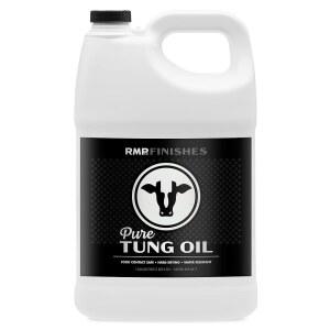 RMP, 목재 마감, 도마, 야외 가구, 정육점 블록, 바닥재, 등급, 방수, 1갤런용 순수 텅 오일 마감