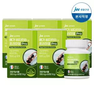 JW중외제약 메가비타민B12 프리미엄 Pro 60정 5개