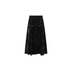 [모조에스핀] 리본디테일 벨벳 스커트 BK_J224MSD011 583221