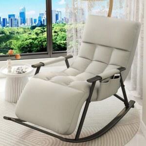 락킹체어 흔들의자 리클라이너의자 릴렉스 싱글 럭셔리 스윙체어 쇼파 수유 무중력의자 무중력