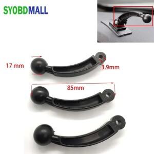 휴대폰 핸드폰 거치대 네비게이션 DIY 수정 17mm 볼 헤드 액세서리 180 ° 회전 계기판 조정 가능 브래킷