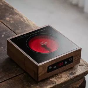 찻잔 전기 인덕션 티포트 다도 일본식 유리 원목 1인용