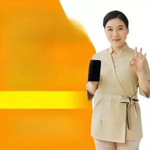 피부샵 피부관리사 유니폼 미용 간호 데스크 병원 단체복