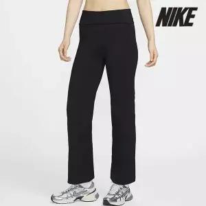 [나이키][세일] 나이키 여성용 팬츠/ FV7849-010/ 우먼스 드라이 핏 하이웨이스트 폴드오버 팬츠