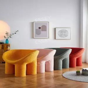 코끼리다리의자 1인용체어 카페의자 싱글 소파 인테리어 귀여운 관리편한