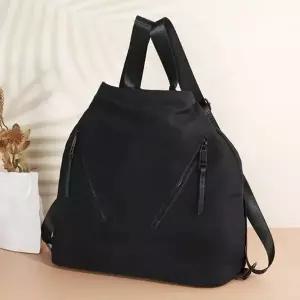 캐주얼 여자 숄더 정장 백팩 포켓 가방 블랙 (WFKDXPJ)