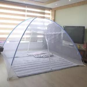 원터치 모기장 양문 텐트형 특대형 220x240cm 침대 싱글 패밀리 아기 방장 야외