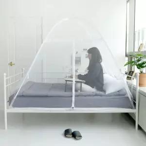 모기차단 침대설치 1S원터치 스피드 모기장 텐트 소형 장대형 형장 설치장 침대장 여름 스피드장 장텐트