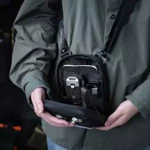 바이펄러드 EDC 텍티컬 미니 크로스백 CHS3 블랙공구홀스터 파우치 수납집 주머니 다용도