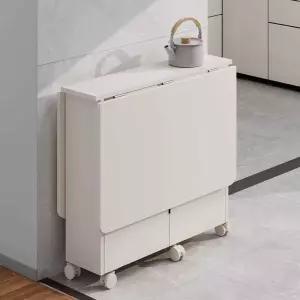 접이식 식탁 의자 세트 4인 확장형 폴딩 원룸 이동식